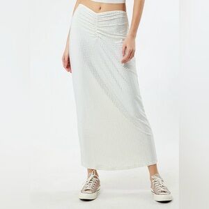 WeWoreWhat Crystal Midi Skirt